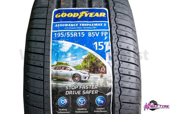 GOODYEAR 195/55R15 GOODYEAR TYRE Kulai, Johor Bahru (JB), Malaysia Supplier, Suppliers, Supply, Supplies | Wai Tyre Specialist (Tmn Putri) Sdn Bhd