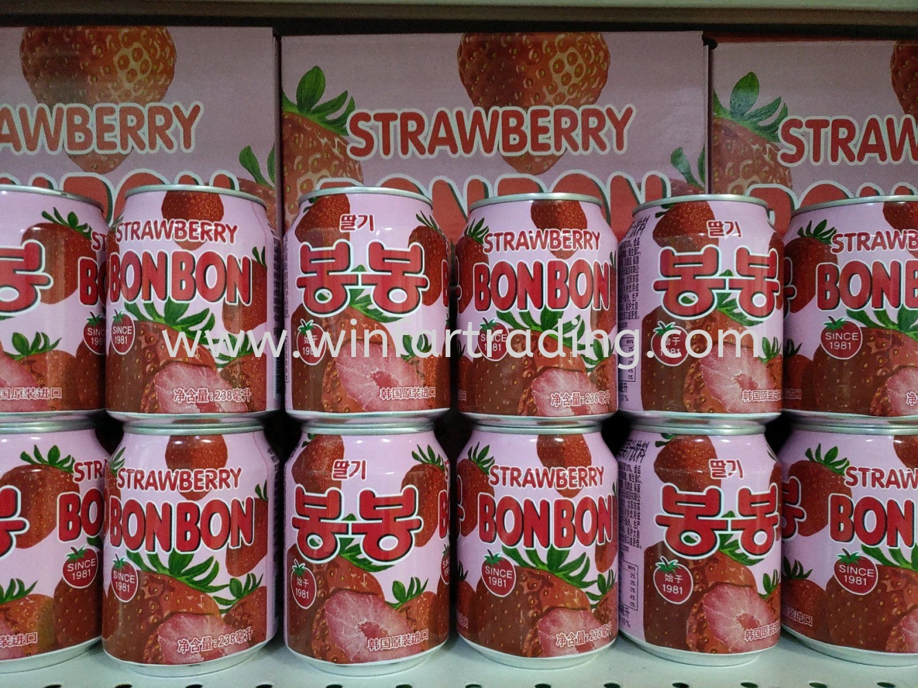 HAITAI STRAWBERRY JUICE 230ML BC8801105001198