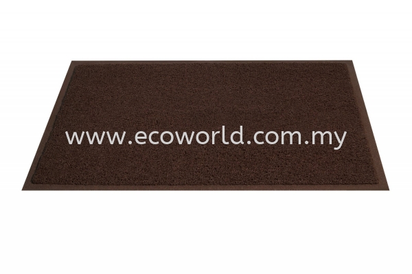 Standard Coil mat ( Plain)-Brown Standard PVC Coil Mat - Plain PVC Cushion Coil Mat Malaysia, Johor Bahru (JB) Supplier, Supply, Supplies | ECO WORLD HYGIENE (M) SDN BHD