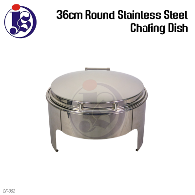36cm Round Stainless Steel Chafing Dish