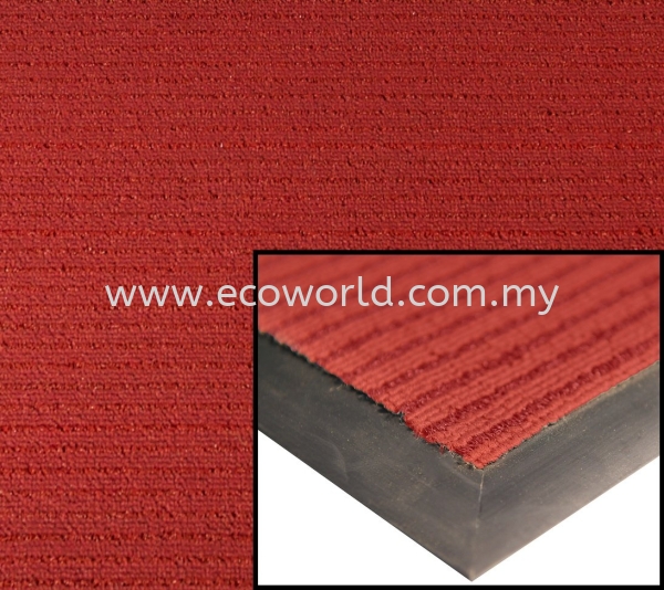 EH 4000 Wet & Dry Nomad Carpet Matting-Red EH4000 Wet & Dry Carpet Matting   Wiper-Scraper Entrance Mat  Malaysia, Johor Bahru (JB) Supplier, Supply, Supplies | ECO WORLD HYGIENE (M) SDN BHD