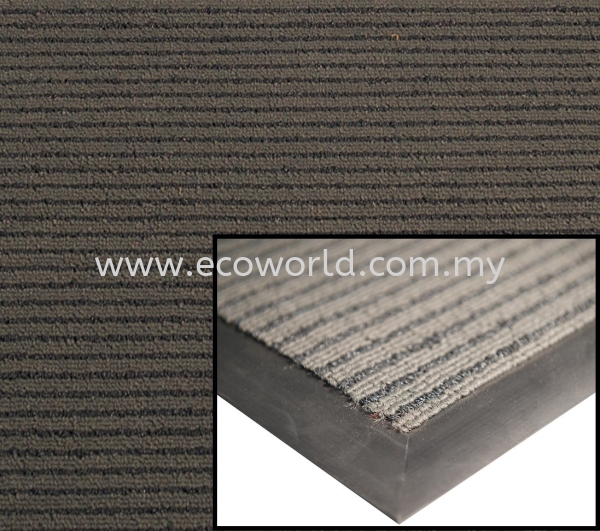 EH 4000 Wet & Dry Nomad Carpet Matting-Grey EH4000 Wet & Dry Carpet Matting   Wiper-Scraper Entrance Mat  Malaysia, Johor Bahru (JB) Supplier, Supply, Supplies | ECO WORLD HYGIENE (M) SDN BHD