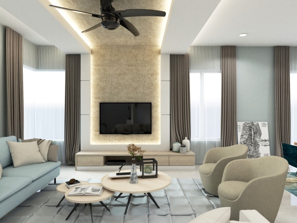 3D FOR LIVING Living Room Interior Design Perak, Malaysia, Ipoh Supplier, Suppliers, Supply, Supplies | Home Style Furniture Trading (Ipoh) Sdn Bhd