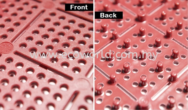 Interlocking Mat (Maroon) ECO MAT - Interlocking Mat Malaysia, Johor Bahru (JB) Supplier, Supply, Supplies | ECO WORLD HYGIENE (M) SDN BHD