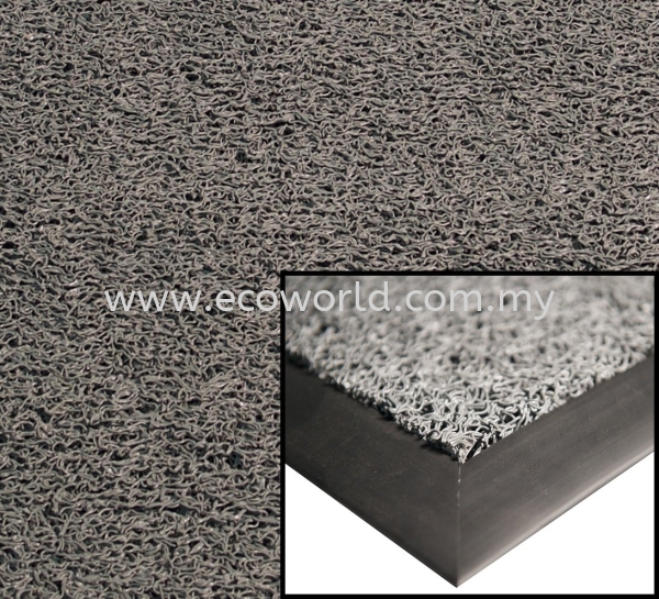 Heavy Duty Coil Mat (Unbacked)-Grey Heavy Duty Coil Mat (Unbacked) PVC Cushion Coil Mat Malaysia, Johor Bahru (JB) Supplier, Supply, Supplies | ECO WORLD HYGIENE (M) SDN BHD