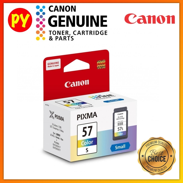 Canon CL-57s CL 57s CL57s (Small-8.7ml) Original Ink Cartridge - for printer E410 / E470 /E3170 CANON INK CARTRIDGES Kuala Lumpur, KL, Jalan Kuchai Lama, Selangor, Malaysia. Supplier, Suppliers, Supplies, Supply | PY Prima Enterprise Sdn Bhd