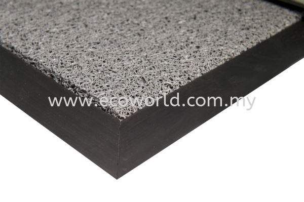 PVC Normal Duty Coil Mat - Grey Normal Duty Coil Mat PVC Cushion Coil Mat Malaysia, Johor Bahru (JB) Supplier, Supply, Supplies | ECO WORLD HYGIENE (M) SDN BHD