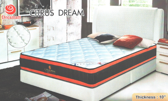 Citrus Dream Thickness 10" Mattress Bedroom Set Selangor, Kuala Lumpur (KL), Puchong, Malaysia Supplier, Suppliers, Supply, Supplies | Elmod Online Sdn Bhd