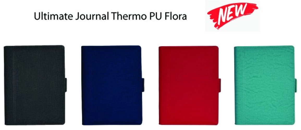 Planner 2021 with 6 O Ring Thermo PU Flora 02