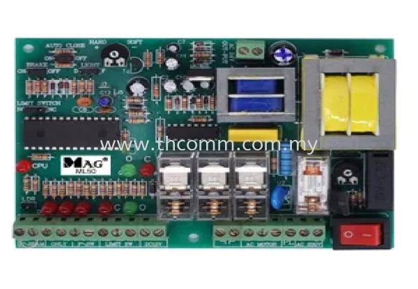 ML50 MAG DC SLIDING CONTROLLER HIGH POWER GATE BOARD Auto Gate  Johor Bahru JB Malaysia Supply, Suppliers, Sales, Services, Installation | TH COMMUNICATIONS SDN.BHD.