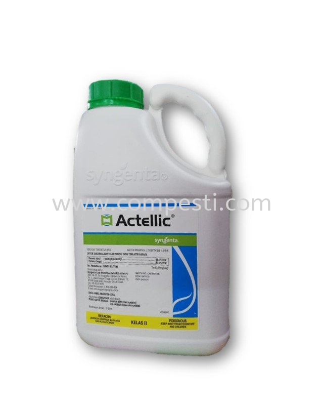 Actellic 50EC - 5 litre Pirimiphos-methyl Active Ingredients Selangor,  Malaysia, Kuala Lumpur (KL), Puchong Supplier, Suppliers,