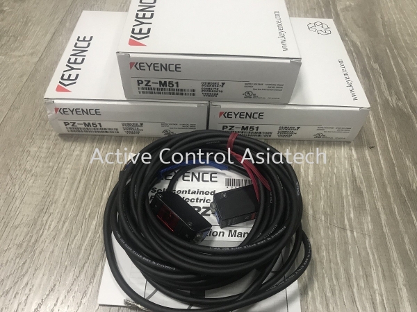 PZ-M51 Keyence - PZ-M/V Series Photo Electric Sensor Sensors Controls Selangor, Malaysia, Kuala Lumpur (KL), Petaling Jaya (PJ) Supplier, Suppliers, Supply, Supplies | Active Control Asiatech (M) Sdn Bhd