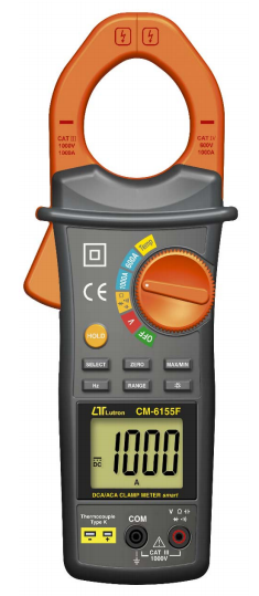 LUTRON CM-6155F Clamp Meter Lutron Selangor, Penang, Malaysia, Kuala Lumpur (KL), Petaling Jaya (PJ), Butterworth Supplier, Suppliers, Supply, Supplies | MOBICON-REMOTE ELECTRONIC SDN BHD