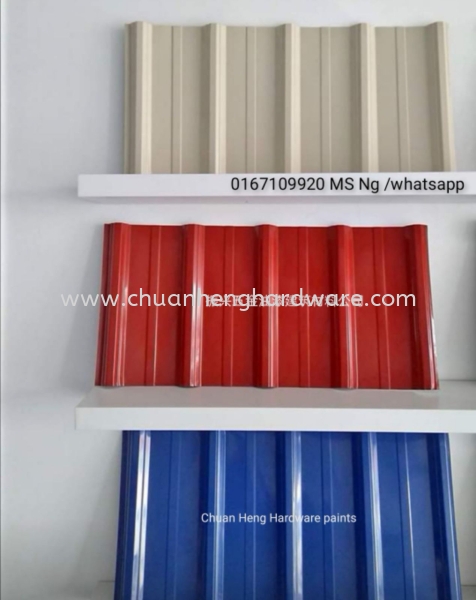 metal roofing 0.30mm thickness  ROOFING Johor Bahru (JB), Malaysia Supplier, Supply, Wholesaler | CHUAN HENG HARDWARE PAINTS & BUILDING MATERIAL