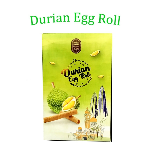 Durian Biscuit Wafer Roll Durian 60g Hari Raya Cookies Snacks Kuala Lumpur (KL), Malaysia, Selangor Supplier, Suppliers, Supply, Supplies | H & H Foodstuff Sdn Bhd