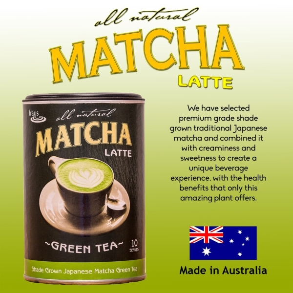 Fraus Matcha Latte Green Tea 200g (Imported from Australia) Matcha Latte Fraus BOB & Seriously Rich Australia Kuala Lumpur (KL), Malaysia, Selangor Supplier, Suppliers, Supply, Supplies | H & H Foodstuff Sdn Bhd