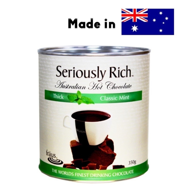 Seriously Rich Fraus Thick Classic Mint Chocolate Cocoa Drinks Powder Hot Chocolate Fraus BOB & Seriously Rich Australia Kuala Lumpur (KL), Malaysia, Selangor Supplier, Suppliers, Supply, Supplies | H & H Foodstuff Sdn Bhd