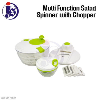 Multi Functional Salad Spinner with Chopper