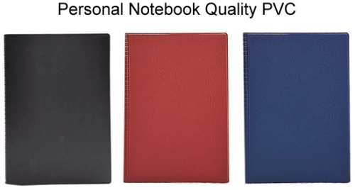 Personal Notebook Quality PVC 21