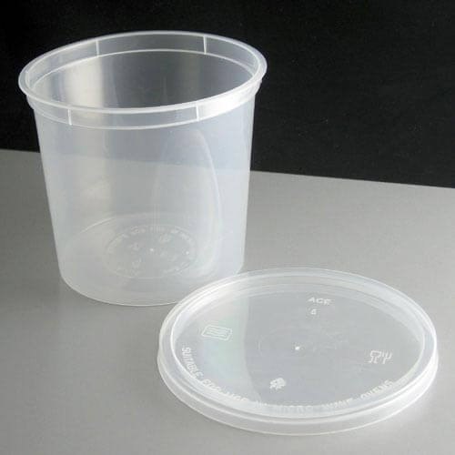 T-30 (880ml) Round Container With Lid