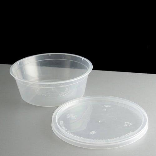 T-250 (250ml) Round Container With Lid