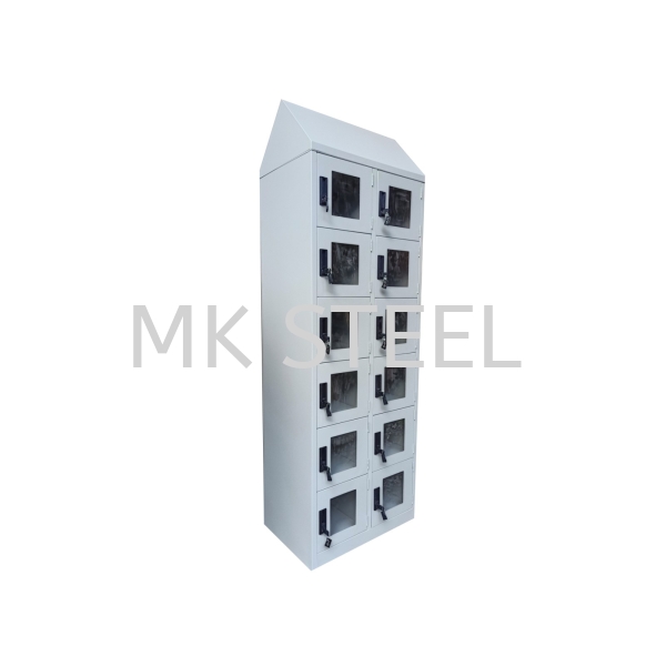 12 COMPARTMENT LOCKER WITH ACRYLIC DOOR Custom Made Malaysia, Selangor, Kuala Lumpur (KL), Sungai Buloh Manufacturer, Supplier, Supply, Supplies | MK STEEL HARDWARE SDN BHD