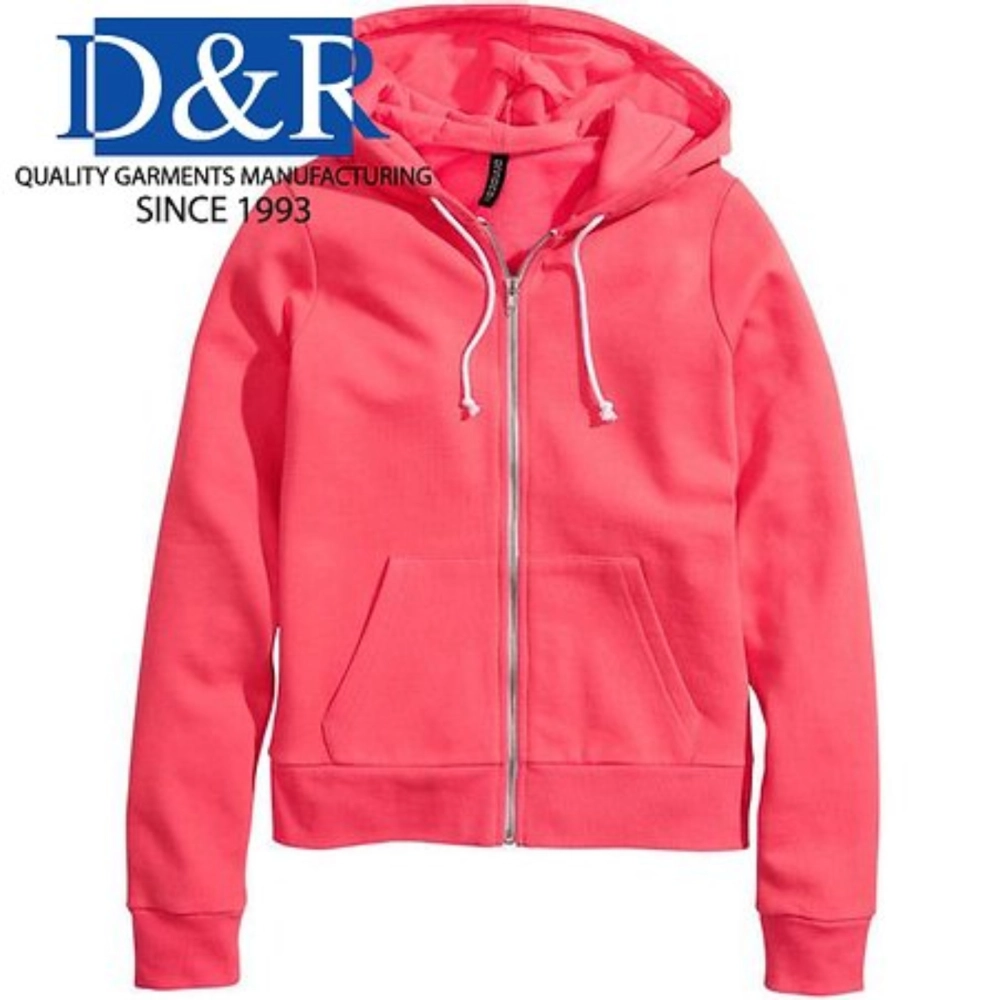 Zipped Hoodie Unisex Premium Fleece Cotton