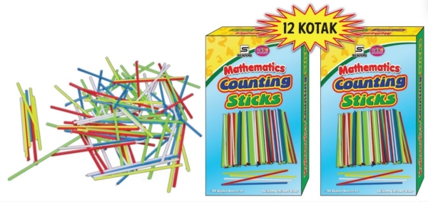 Kit Aktiviti Matematik Counting Sticks Mathematics Education Johor Bahru (JB), Malaysia Supplier, Suppliers, Supply, Supplies | Edustream Sdn Bhd