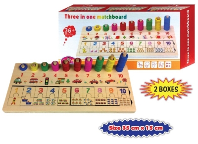 3IN1 Mathematics Match Board