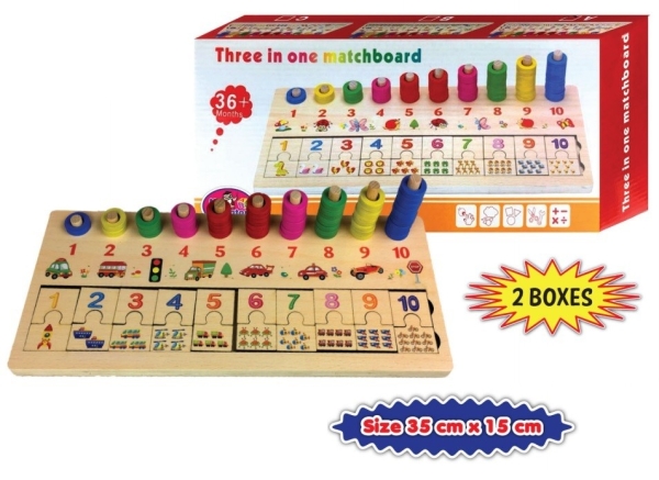 3IN1 Mathematics Match Board Mathematics Education Johor Bahru (JB), Malaysia Supplier, Suppliers, Supply, Supplies | Edustream Sdn Bhd