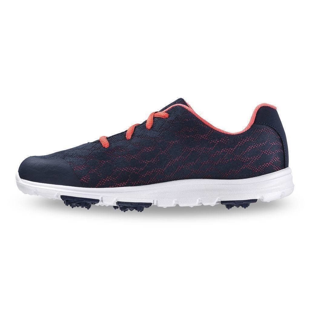 Footjoy Enjoy Womens Golf Shoes Navy/Papaya