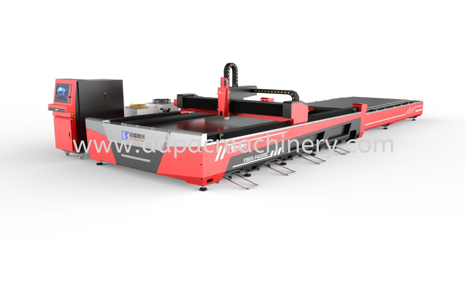 HE Series Open Type Exchange Table Laser Cutting Machine