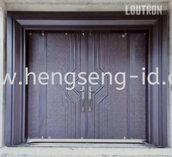  Loutron Safety Door Door JB, Johor Bahru, Bandar Uda Utama Design, Service | Heng Seng Interior Design & Renovation