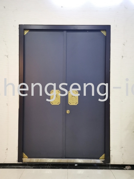  Loutron Safety Door Door JB, Johor Bahru, Bandar Uda Utama Design, Service | Heng Seng Interior Design & Renovation