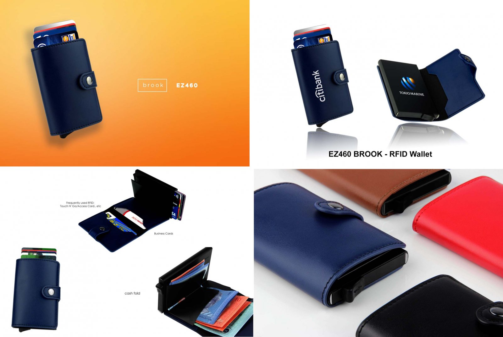 Name Card Holder RFID Wallet EZ460