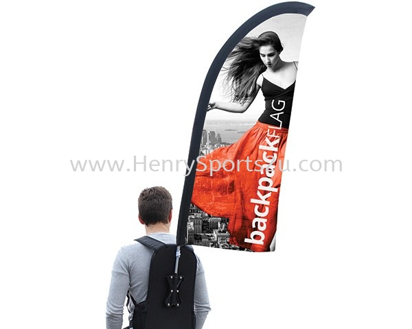 Backpack Flag Bow Backpack Flag Fabric Display Banner / Bunting / Signboard / Flag Printing Kuala Lumpur (KL), Malaysia, Selangor, Segambut Services, Supplier, Supply, Supplies | Henry Sports