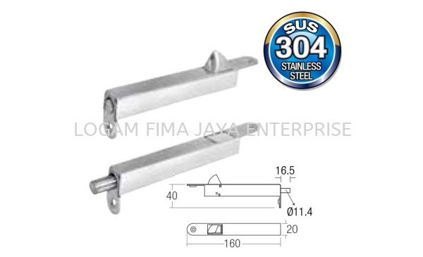 ADB-AF200 Door Bolt Armor Lockset  Negeri Sembilan, Malaysia, Jelebu, Mantin, Kuala Klawang Supplier, Suppliers, Supply, Supplies | LOGAM FIMA JAYA ENTERPRISE