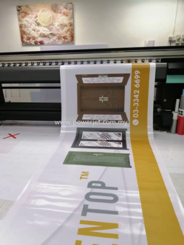 UV Banner printing 