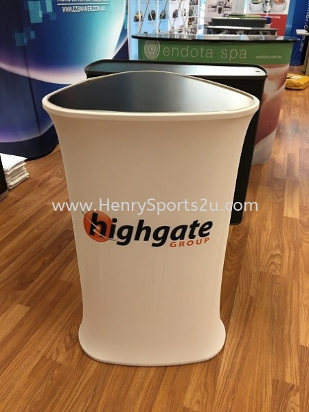 Tension Fabric Promotion Table Triangle Tension Fabric Promotion Table Fabric Display Banner / Bunting / Signboard / Flag Printing Kuala Lumpur (KL), Malaysia, Selangor, Segambut Services, Supplier, Supply, Supplies | Henry Sports