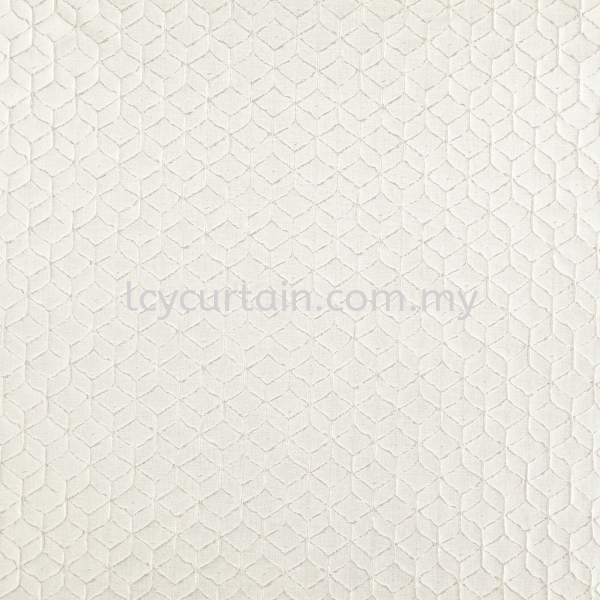 Luxuria Momentous 06 Cream Geometry/ Vector Curtain Curtain Selangor, Malaysia, Kuala Lumpur (KL), Puchong Supplier, Suppliers, Supply, Supplies | LCY Curtain & Blinds