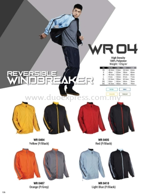 Oren WR04 Windbreaker Reversible