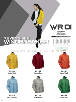Oren WR01 Windbreaker Reversible