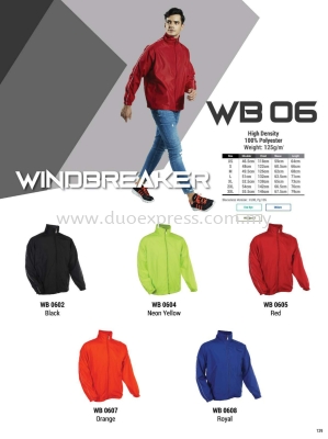 Oren WB064 Windbreaker