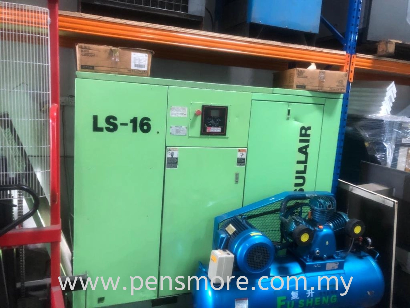 Used sullair screw compressor