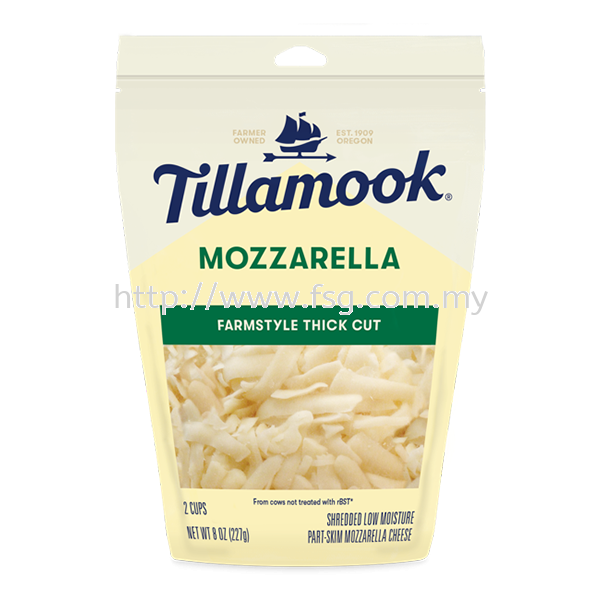 Tillamook Shredded Mozzarella Tillamook Cheese Cheese Kuala Lumpur (KL), Selangor, Malaysia Supplier, Supply, Supplies, Distributor | Five Star Gourmet Sdn Bhd