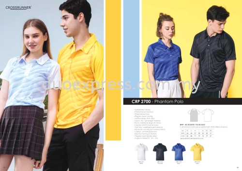 Cross Runner CRP2700 Polo T Shirt