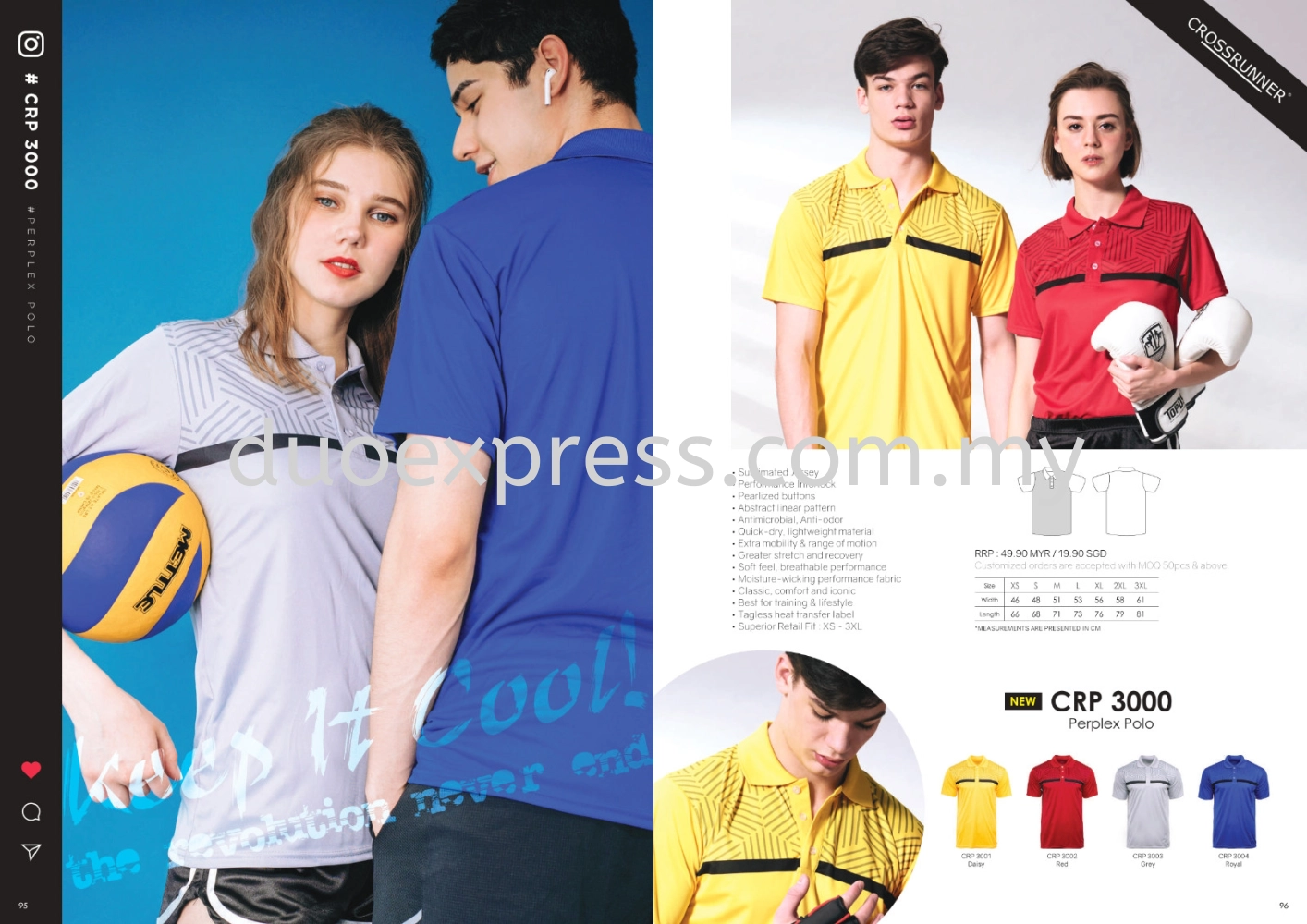 Cross Runner CRP 3000 Polo T Shirt