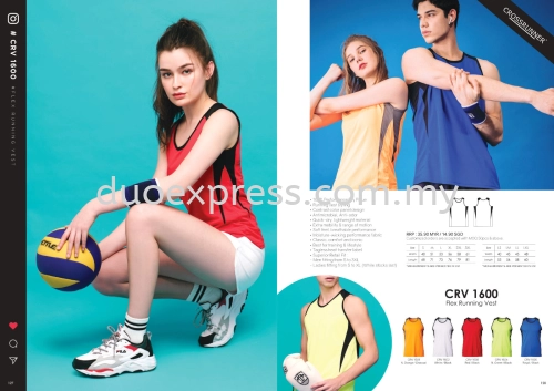 Cross Runner CRV1600 Running Vest T Shirt