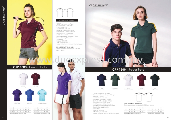 Cross Runner CRP1500 CRP1600 Collar T Shirt Baju Collar T Shirt Jersi Cross Runner - READY MADE  Malaysia, Selangor, Kuala Lumpur (KL), Petaling Jaya (PJ) Supplier, Suppliers, Supply, Supplies | Duo Express