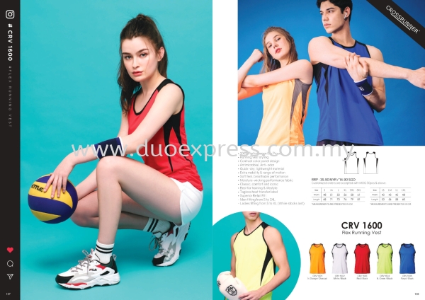 Cross Runner CRV1600 Running Vest T Shirt Tank Top Jersi Cross Runner - READY MADE  Malaysia, Selangor, Kuala Lumpur (KL), Petaling Jaya (PJ) Supplier, Suppliers, Supply, Supplies | Duo Express